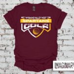 Spartans Golf - Logo Design - Maroon T-Shirt