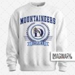 Dallas Mountaineers - Collegiate - Crew Neck - White