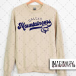 Dallas Mountaineers - Retro Crewneck - Sand