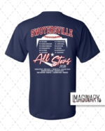 Swoyersville All Stars - NAVY Dri-Fit T-Shirt - Image 2