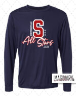 Swoyersville All Stars - Navy Dri-Fit Long Sleeve