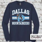 Dallas Mountaineers Long Sleeve - Navy