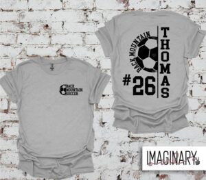 Back Mountain Soccer - Personalized Logo - Choose Color - T-Shirt