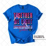 Swoyersville Sailors - Pink/Purple - Royal Blue T-Shirt