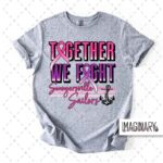 Swoyersville Sailors - Pink/Purple - Sport Grey T-Shirt