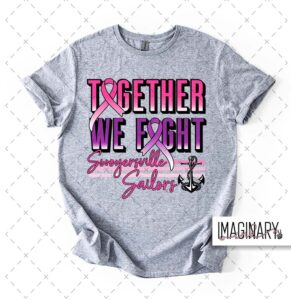 Swoyersville Sailors - Pink/Purple - Sport Grey T-Shirt