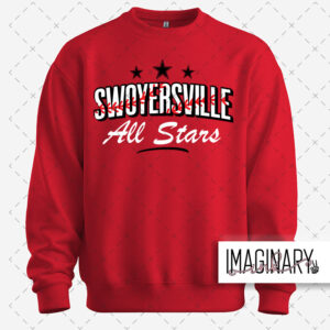 Swoyersville All Stars - RED Crewneck
