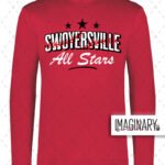 Swoyersville All Stars - RED Dri-Fit Long Sleeve