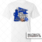 Swoyersville Sailors Cheerleading- Fun Cheer - White Dri-fit T-shirt