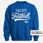 Swoyersville Sailors Football – FOOTBALL –Royal Blue Crewneck