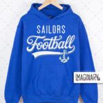 Swoyersville Sailors Football – FOOTBALL – Royal Blue Hoodie