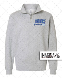 Lighthouse Quarter Zip -Simple Logo