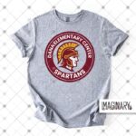 WVW Dana Street - Spartan Logo - Sport Grey T-Shirt