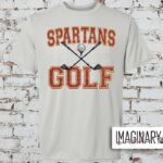 Spartans Golf - Varsity Logo - Dri-Fit T-Shirt