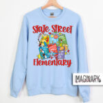 WVW State Street - Read Across America - Light Blue Crewneck
