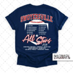 Swoyersville All Stars - NAVY T-Shirt - Image 2