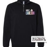 WVW Dana Street - Teacher Name - Black Quarter Zip