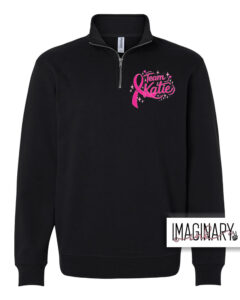 Team Katie - Black Quarter Zip