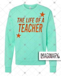 Armor - Life of a Teacher - Mint Green Crewneck