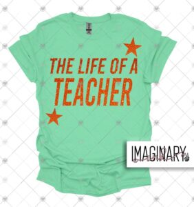 Armor - Life of a Teacher - Mint Green T-Shirt