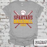 Spartans Baseball Bats T-Shirt