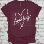 WVW Cafeteria - Lunch Lady Heart