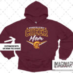 WVW Cheer - Cheer Mom/Dad - Maroon Hoodie