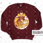 WVW Spartans - Ornament Design - Maroon Crewneck