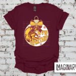 WVW Spartans - Ornament Design - Maroon T-Shirt